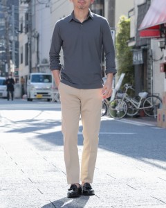 アイスコットン ロングスリーブポロ【icecotton L/S】｜ZANONE