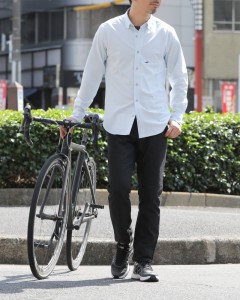 ストレッチ・スリムテーパードデニムパンツ【CORDURA DENIM slim jeans ...