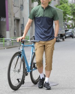 rin project】ストレッチサイクルショートパンツ 7分丈 – Cycle