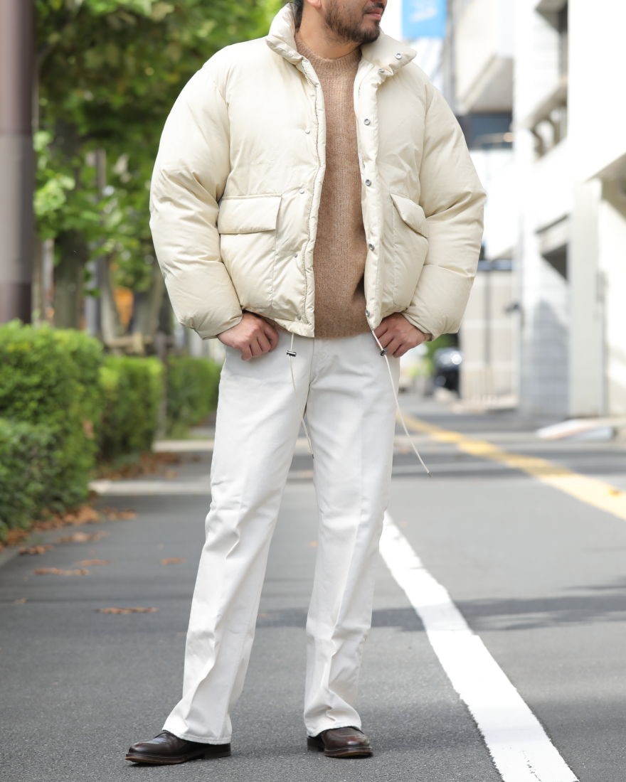 ダウンジャケット【SUVIN HIGH COUNT CLOTH DOWN JACKET】|AURALEE ダウンジャケット【SUVIN HIGH COUNT CLOTH DOWN JACKET】|AURALEE