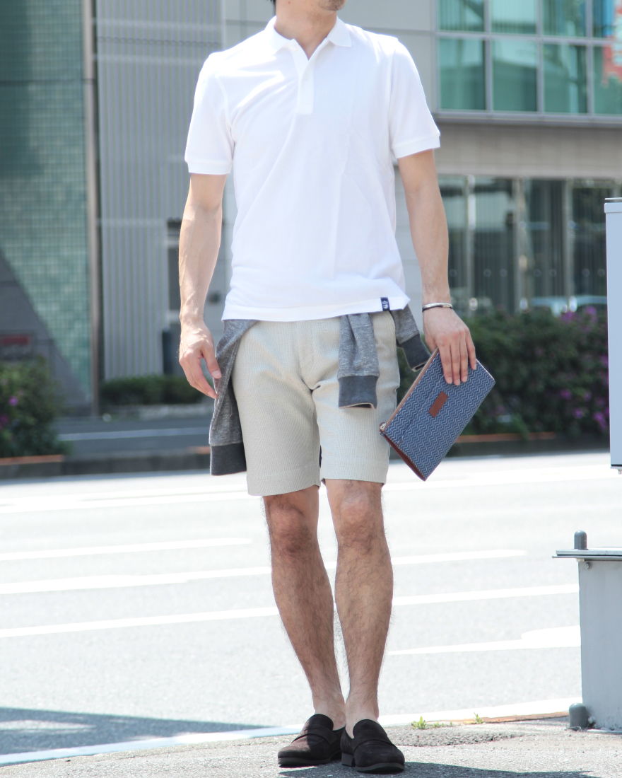 普通に見えて普通じゃない。『DRUMOHR』鹿の子ポロの秘密。｜TOKYOlife