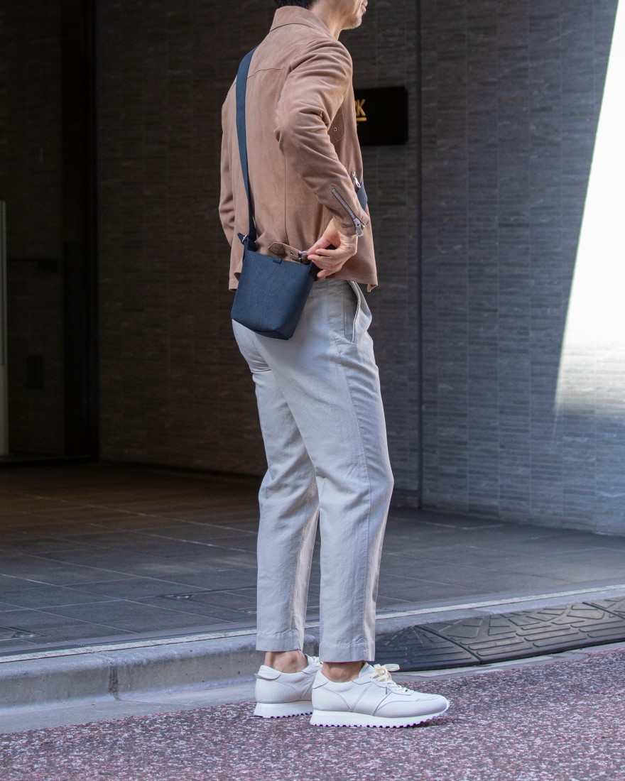 マイクロファイバースエード ミニショルダーポーチ【MEEKO/ミーコ