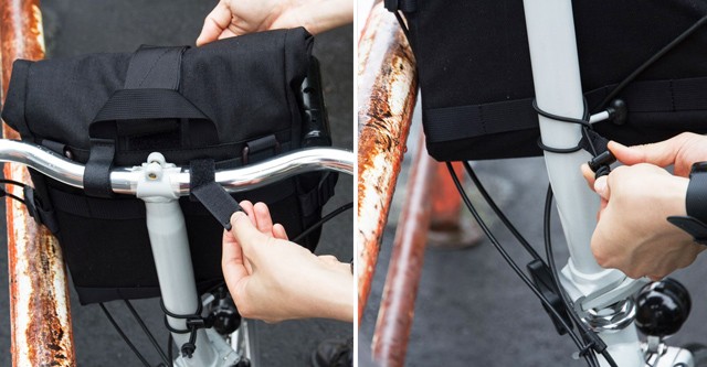 小径車用】降りた後もお洒落な自転車バッグ。|TOKYOlife 小径車用】降りた後もお洒落な自転車バッグ。|TOKYOlife